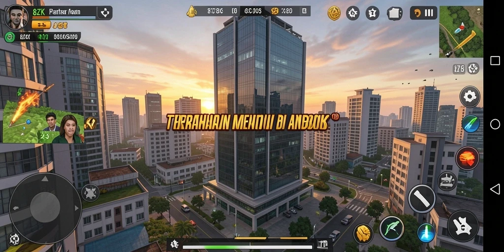 Tampilan gameplay Tower Defense yang mengasyikkan dan penuh strategi.