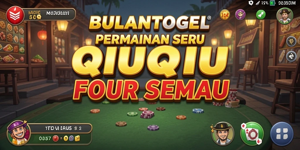 Screenshot gameplay <strong>BULANTOGEL</strong> yang menunjukkan keseruan QiuQiu.