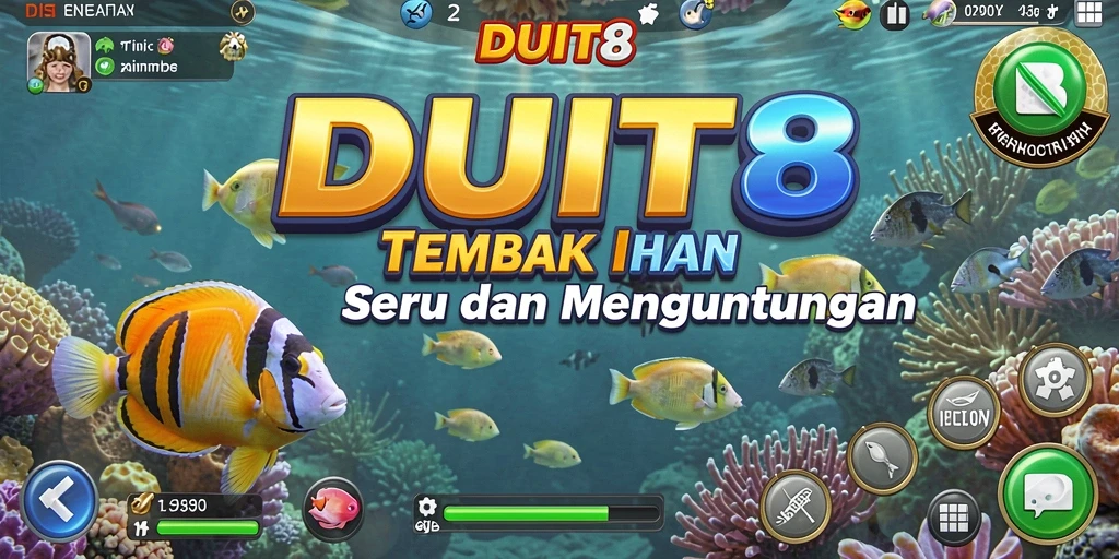 Gameplay Tembak Ikan yang menantang dan grafis memukau.