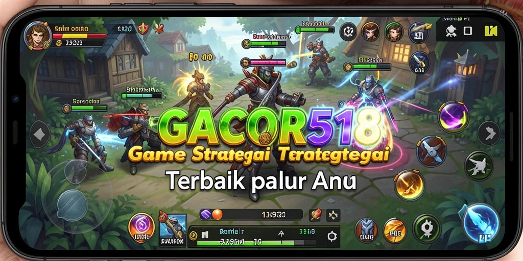 Tangkapan layar GACOR518 menampilkan gameplay SLG yang seru dan mendebarkan.