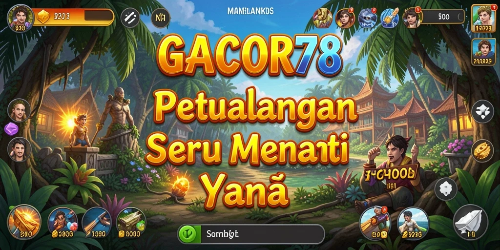 Screenshot GACOR78 menampilkan aksi seru dalam petualangan yang menegangkan.