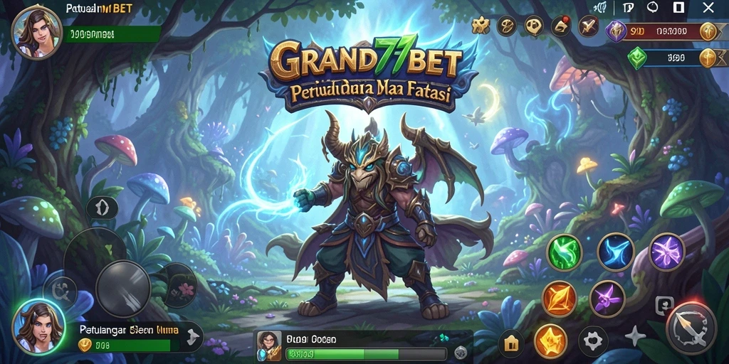 Tampilan gameplay GRAND77BET yang mendebarkan dan menantang.