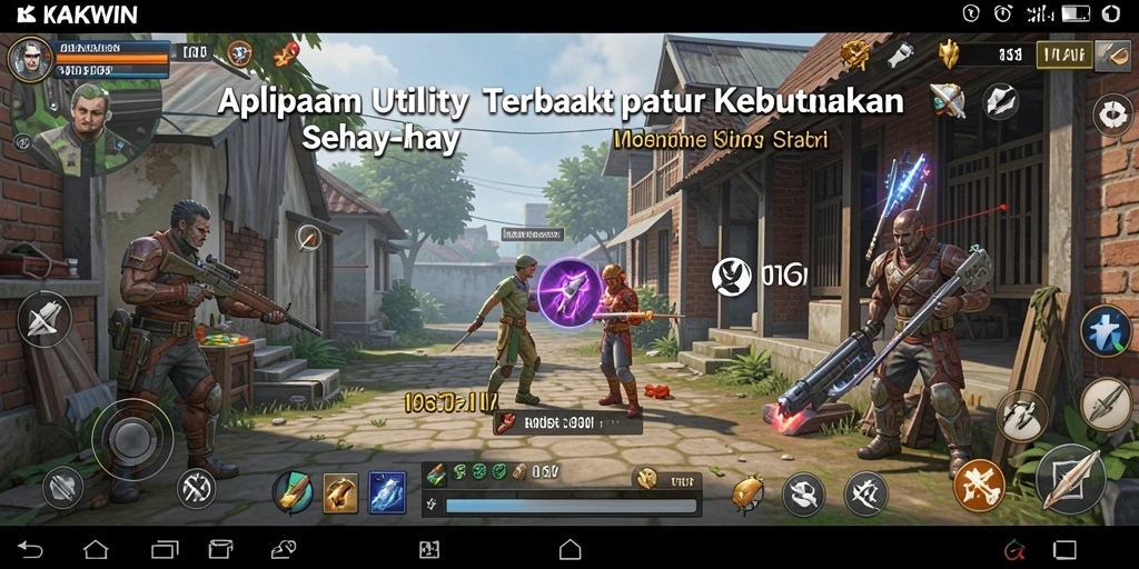 Tampilan antarmuka pengguna KAKWIN yang menarik dan fungsional.
