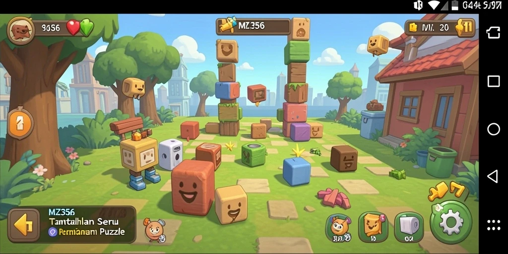 Tampilan gameplay menantang dari MZ356 yang seru dan menarik.