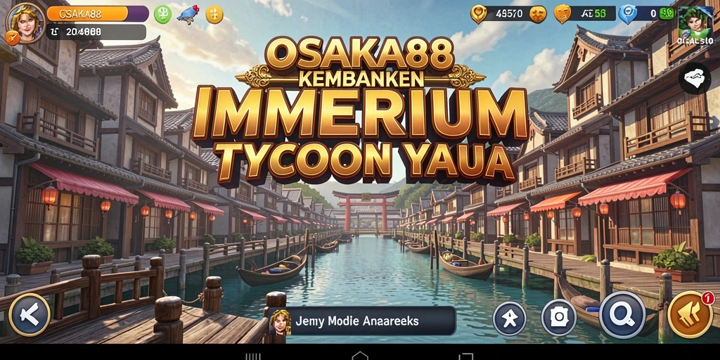 Tampilan gameplay Tycoon yang menyenangkan dan interaktif di OSAKA88.