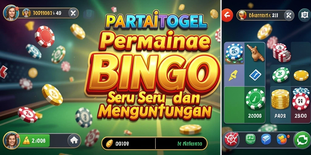 Screenshot utama gameplay Bingo yang seru dan menarik.