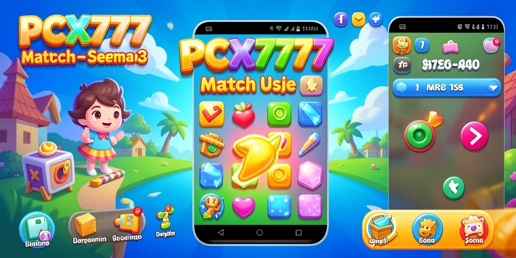 Tampilan gameplay menawan di PCX777 yang menggugah selera.