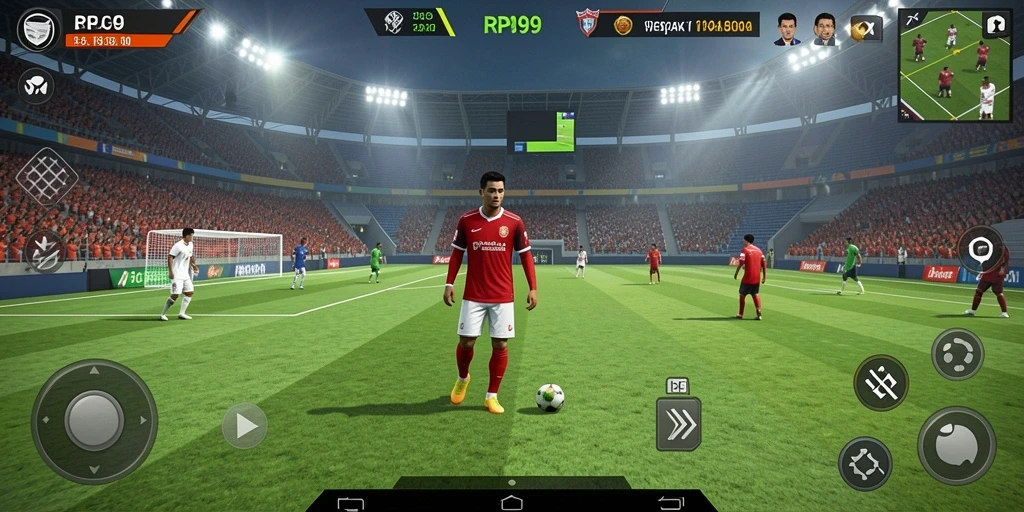 Tampilan gameplay RP99 yang mengasyikkan dan realistis.