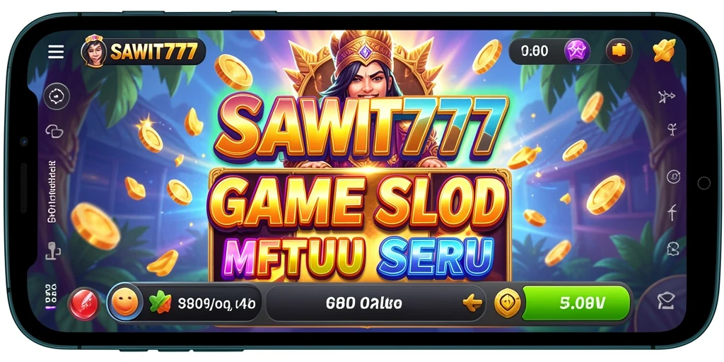 Screenshot SAWIT777 menampilkan gameplay slot yang seru.
