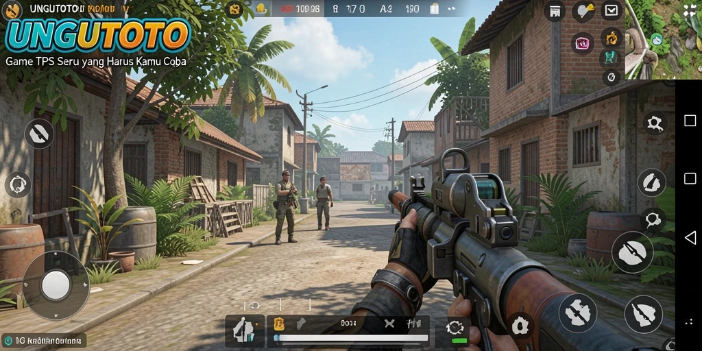 Tangkapan layar menampilkan gameplay seru UNGUTOTO dengan aksi intens.