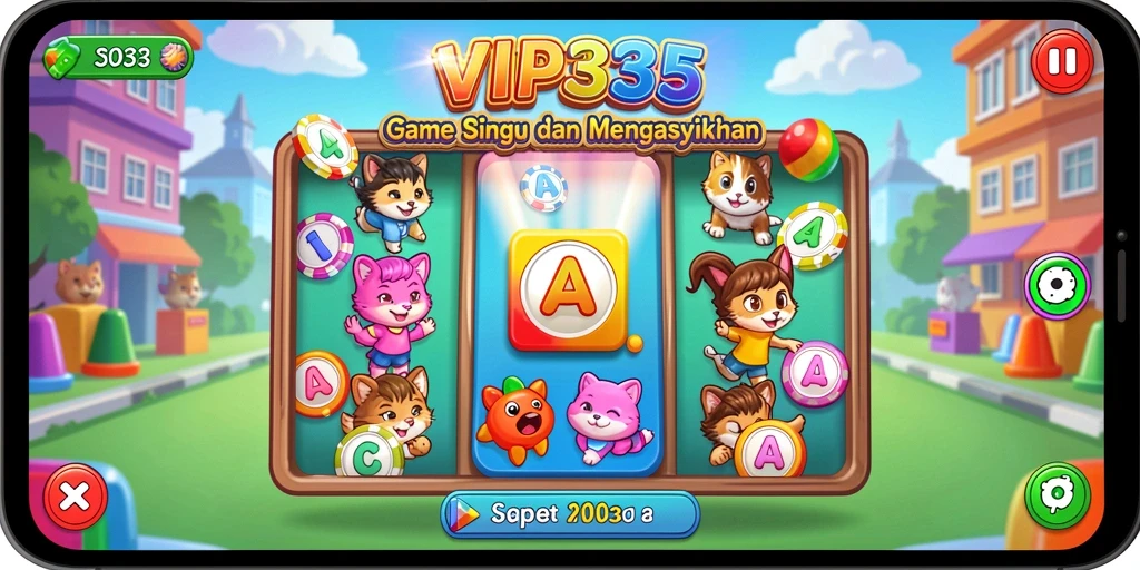 Tampilan gameplay Bingo yang seru dan interaktif di VIP333.