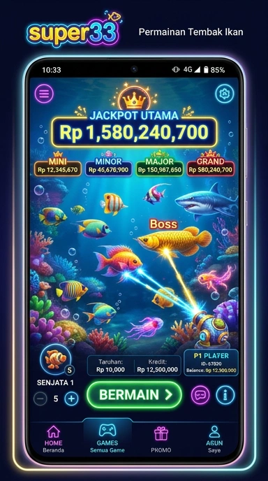 Fitur pencarian yang efisien di aplikasi super33.